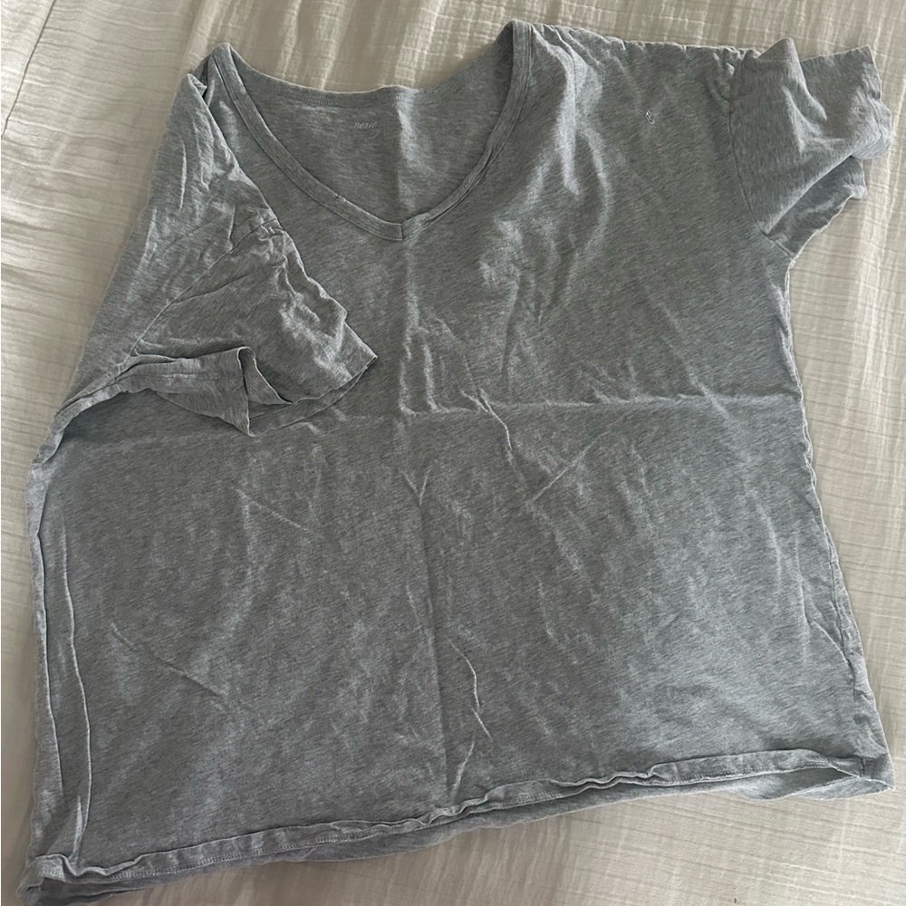 Aerie Gray Short Sleeve Tee